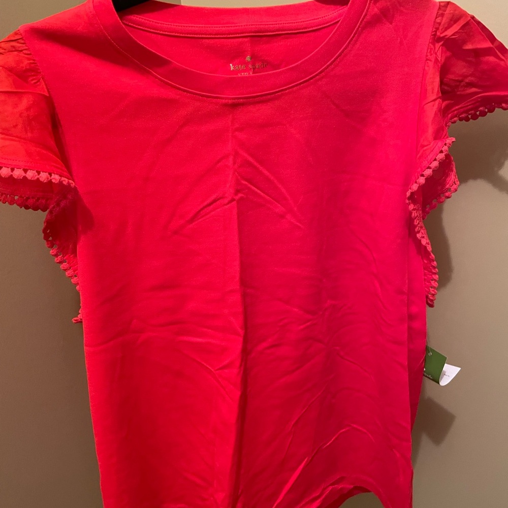 Kate Spade Vibrant Red Top